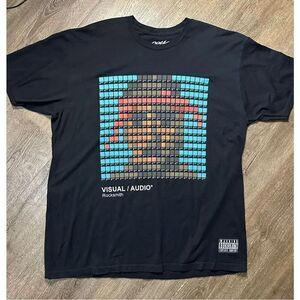Rock Smith Pactone 2 Pac Visual Audio T Shirt Rap Hip Hop Tupac Mens Size Large